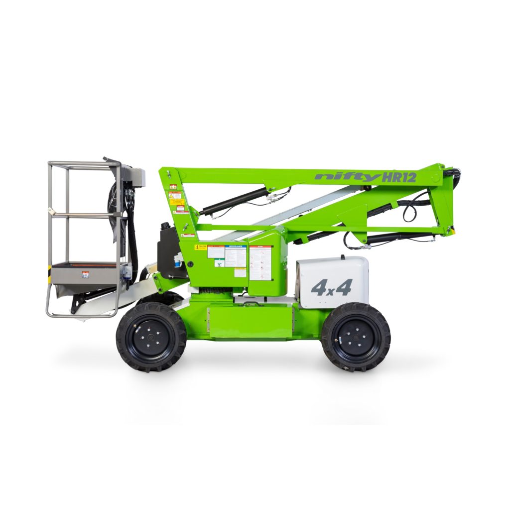 Cherry picker street lighting